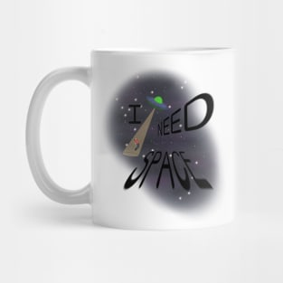 I need space pun Mug